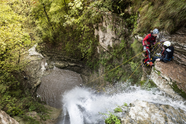 Canyoning Val Maggiore. foto Cod