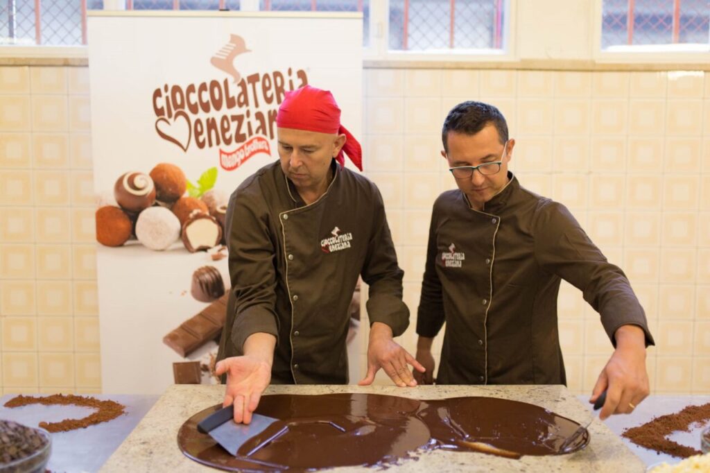 Cioccolateria Veneziana dimostrazione