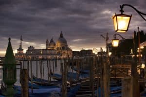 Cena in Barca a Venezia