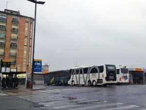 Mit dem Bus von Venedig Flughafen Marco Polo mit dem Bus: die Busstation im Festland von Venedig