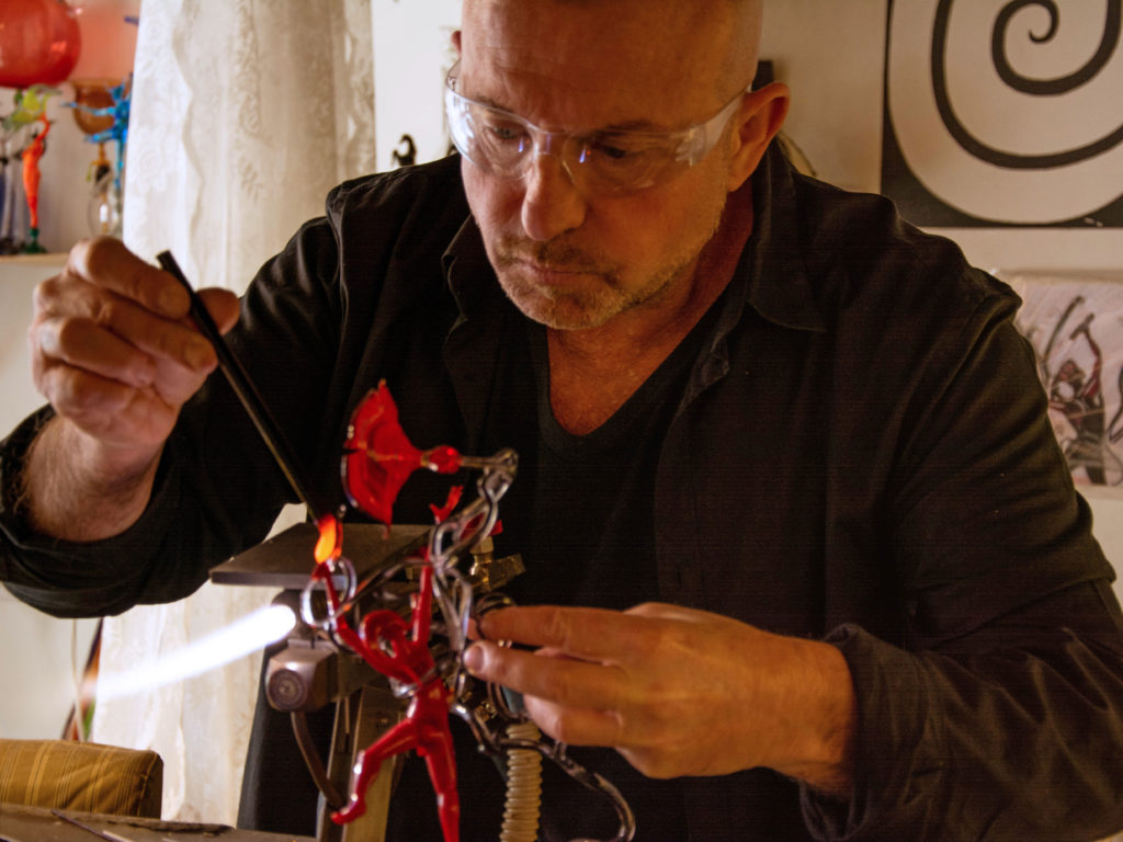 Lavorazione vetro Murano. Corso di modellazione vetro