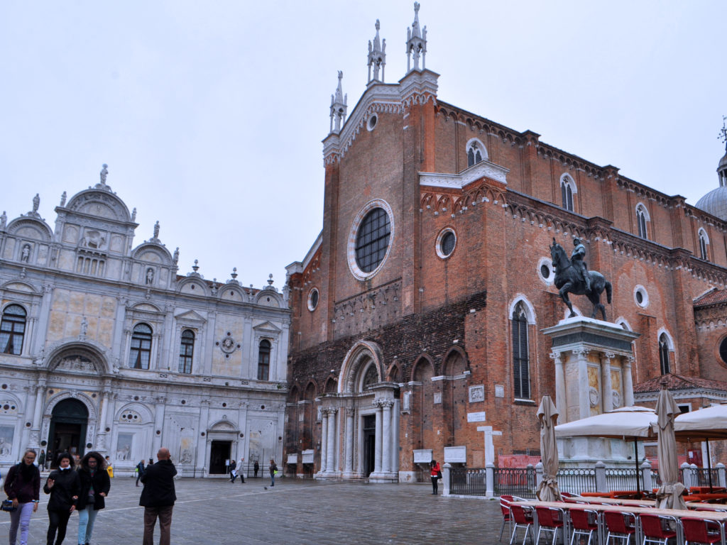 Visita guidata a Venezia. Campo di Santi Giovanni e Paolo