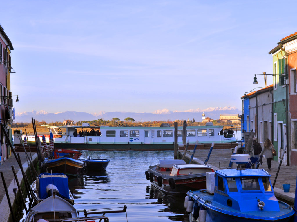 Венеция Бурано. Вапоретто