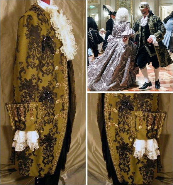 Ballo Minuetto Venedig Kostum Mann fotoMG