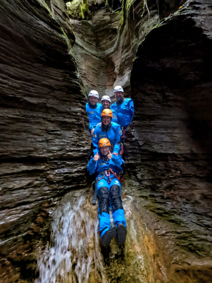 Addio al nubilato canyoning