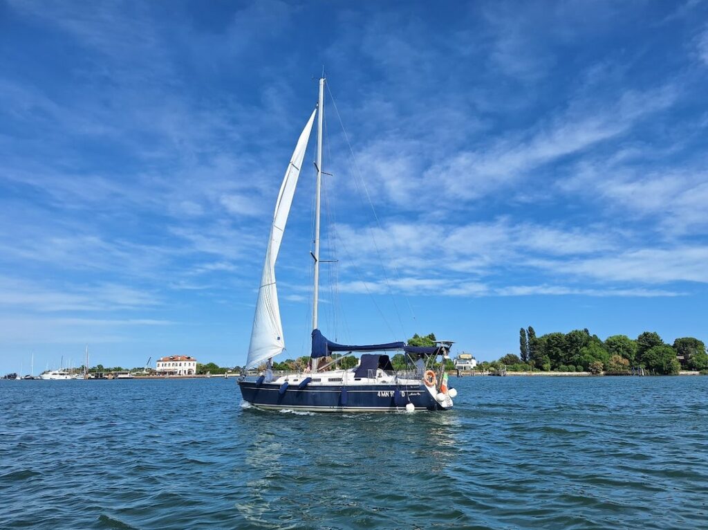 Barca a vela Redentore Venezia