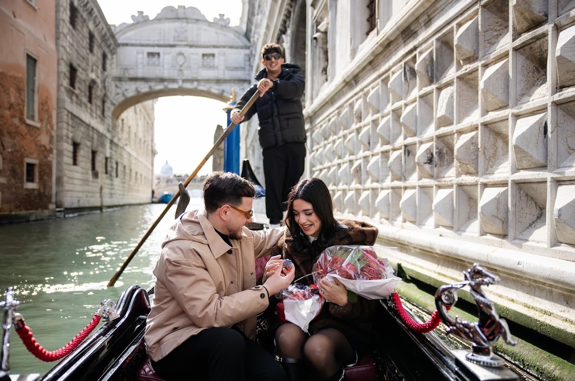 Proposta matrimonio Gondola Venezia