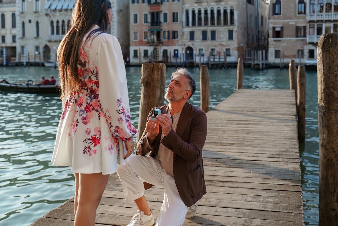 Proposta matrimonio Venezia dichiarazione