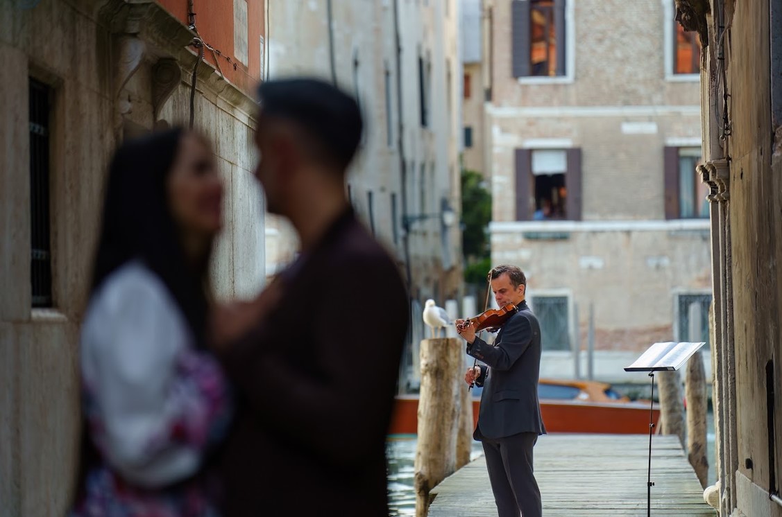 Proposta matrimonio Venezia tour musica