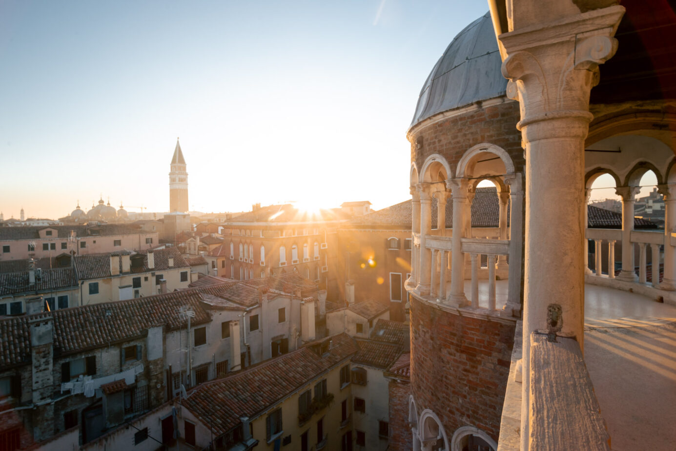Vista Scala Contarini Bovolo Venezia