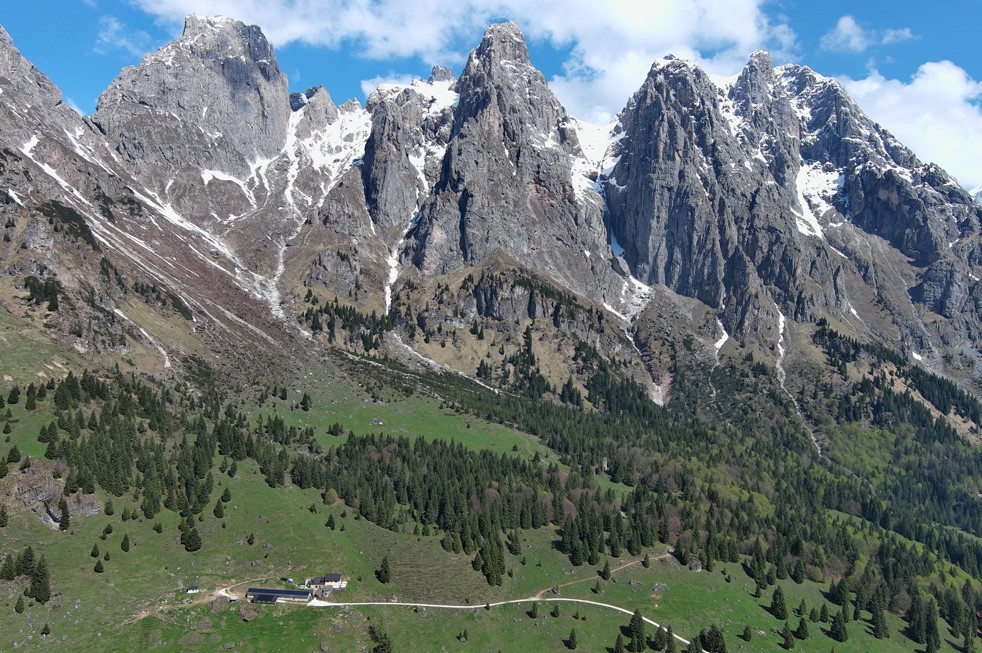 Malga Cavallera vista panorama