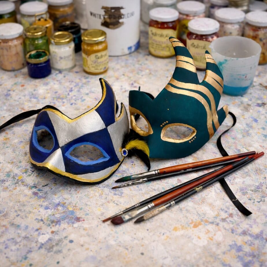 Maschere Venezia workshop decorazione