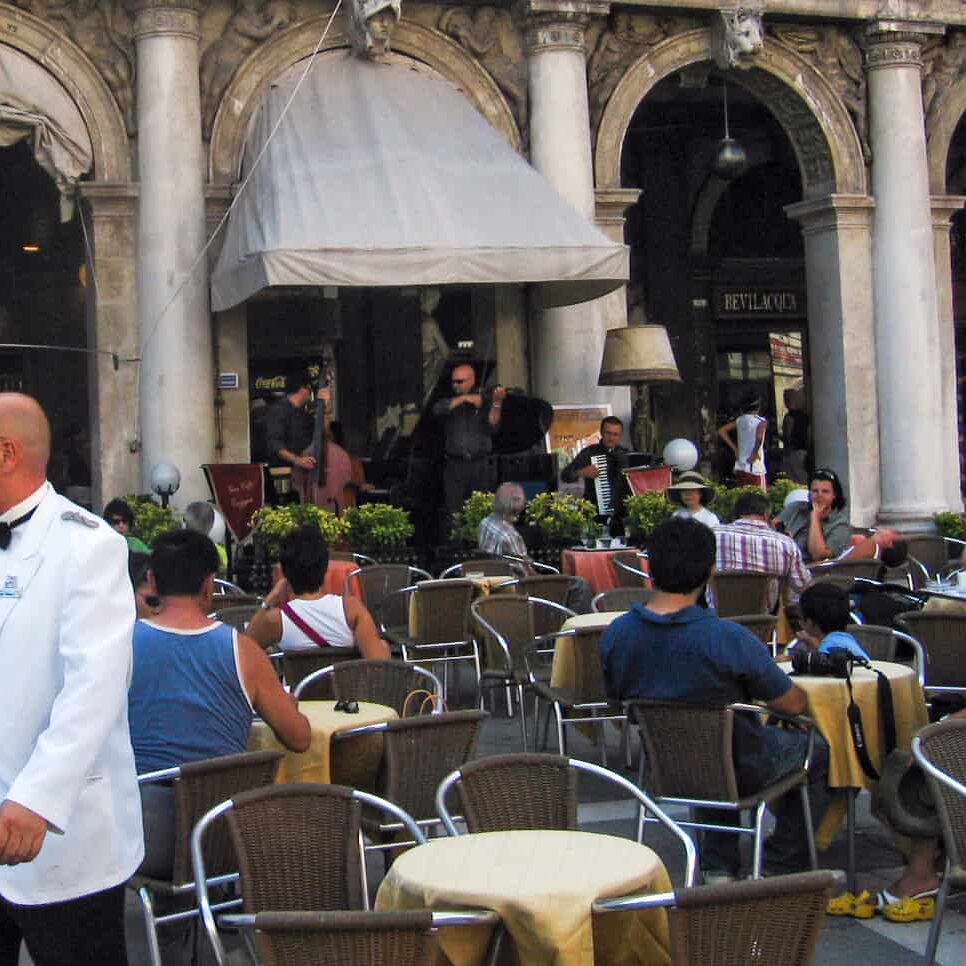 Ristorante a Venezia in piazza San Marco