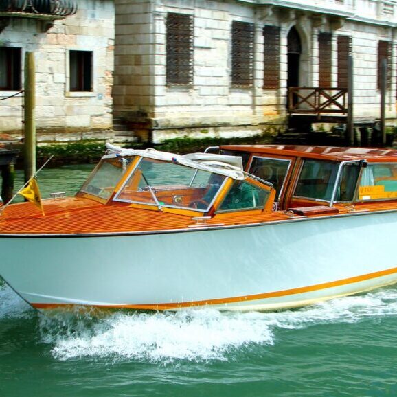 Venice water taxi