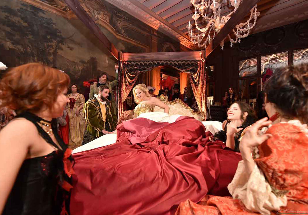Ballo in maschera Carnevale Venezia Cortigiane a Palazzo