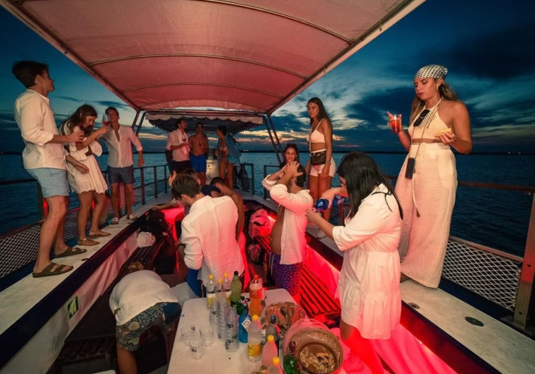 Festa in barca Venezia